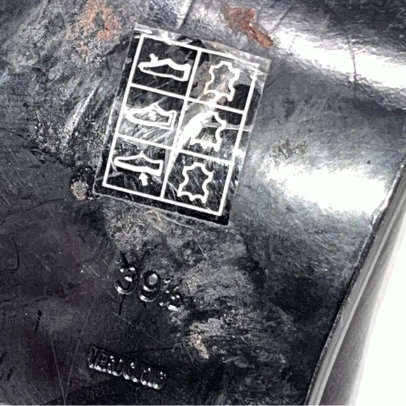 Alexander Wang Black Leather Cole Peep Toe Slingback Mule Sandals - Picture 6 of 8